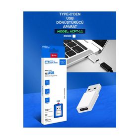 ACL ACPT-11 Hd Media Type-c Usb Veri Aktarım Aparatı