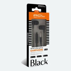 ACL K1-39 Siyah Kablolu Kulak İçi Kulaklık