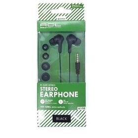 ACL K1-58 1.2 m Siyah Sterio Earphone Mikrofonlu Kulaklık