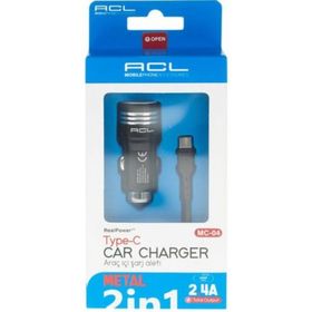ACL MC-03 Full Metal 1 mt Lightning Kablo Araç İçi Şarj Aleti