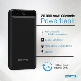 ACL PW-26 20000 Mah Powerbank