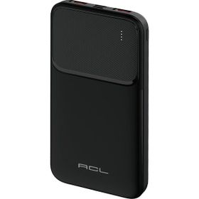 ACL Pw-99 10.000 mAh Led Göstergeli Çift Usb & Type-c Çıkışlı Siyah Powerbank