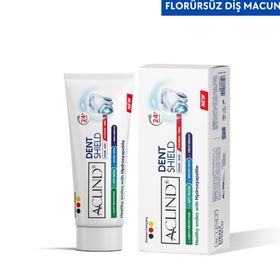 Aclind 15 ml Dent Shield Florürsüz Diş Macunu