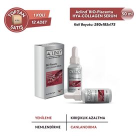 Aclind Bio-Placenta Hya-Collagen Yaşlanma Karşıtı 50 ml Kolajen Serum