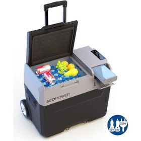 Acopower PX40 12/24/220 V 40 lt Kompresörlü Tekerlekli Outdoor Oto Buzdolabı