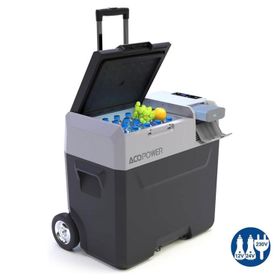 Acopower PX50 12/24/220 V 50 L Kompresörlü Tekerlekli Outdoor Oto Buzdolabı