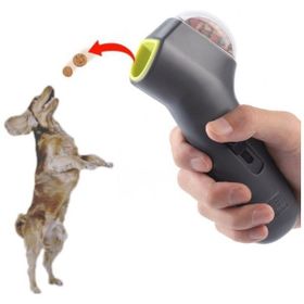 Acornbella Gri Köpek Mama Atıcı Egzersiz Oyun Tabancası