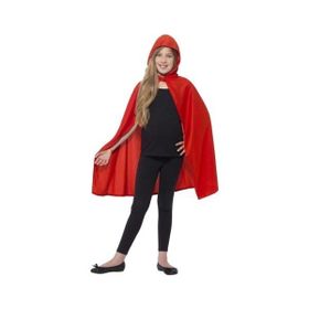Acornbella Kırmızı Kapüşonlu 90 cm Pelerin