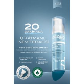 Acqua Perfection Hydratox Hyaluronic Acid Nemlendirici ve Kırışıklık Karşıtı Soyulabilir 70 ml Yüz Maskesi