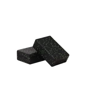 Actifoam 2'li Set Siyah + Yeşil Orta Sert Blok Yoga Köpüğü