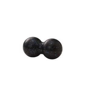Actifoam Peanut Lacrosse Massage 12x24 cm Ball Fıstık El Ayak Uyarıcı Siyah Masaj Topu