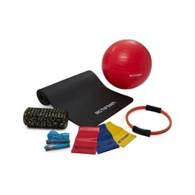 Actifoam Premium 55 cm Kırmızı Tam Pilates Seti