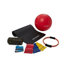 Actifoam Premium 55 cm Kırmızı Tam Pilates Seti
