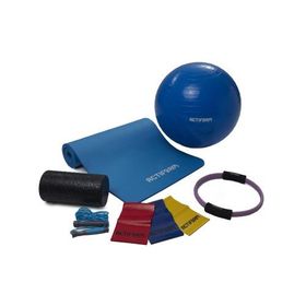 Actifoam Premium 65 cm Mavi Tam Pilates Seti