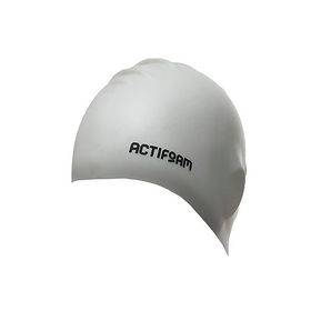 Actifoam Silikon Deluxe Gri Havuz ve Deniz Yüzücü Bonesi