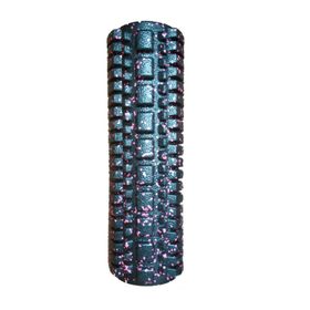 Actifoam Siyah 30 cm Orta Sert Tırtıklı Masaj Rulosu Foam Roller