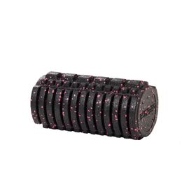 Actifoam Trigger Point Foam Roller Tırtıklı Siyah Pembe Orta Sert 60 cm Masaj Köpüğü