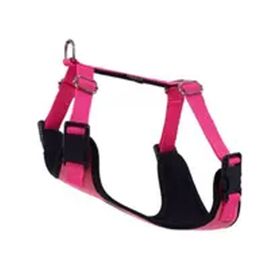 Actirex 40-45 cm 5-8 kg S Pembe Cool Dokuma Kumaş Neon Köpek Göğüs Tasması