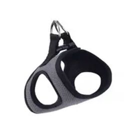 Actirex Boyun 28-30 cm Göğüs 32-36 cm XS Gri Dokuma Kumaş Neon Köpek Tasması
