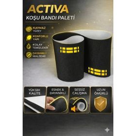 Activa AC 3950 Siyah Koşu Bandı Paleti ve Kayışı