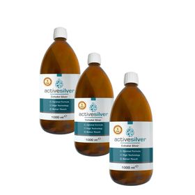 Active Silver Colloidal 5 PPM 1 lt Gümüş Suyu