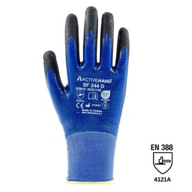 Activehand SF-244D Candy Finish Çift Kaplama Yağa ve Aşınmaya Dirençli Eldiven