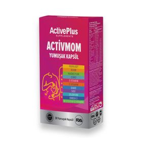 ActivePlus Activemom 30 Yumuşak Kapsül Takviye Edici Gıda