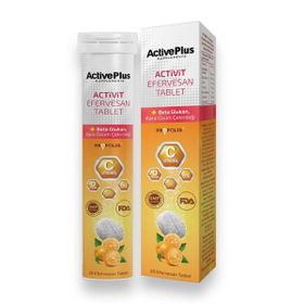 ActivePlus Activit Takviye 20 Efervesan Edici Gıda Tablet