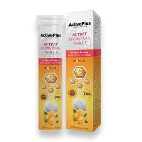 ActivePlus Activit Takviye 20 Efervesan Edici Gıda Tablet