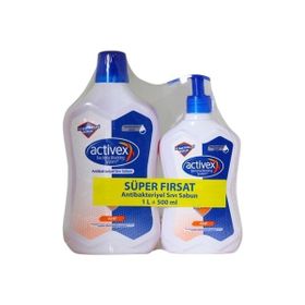 Activex 1 lt+500 ml Aktif Sıvı Sabun