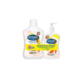 Activex 1 lt+500 ml Aktif Sıvı Sabun