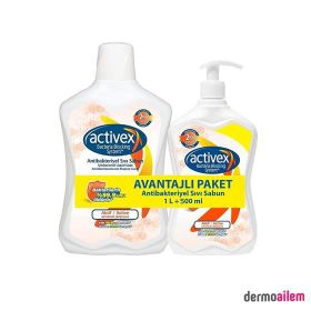 Activex 1 lt+500 ml Aktif Sıvı Sabun