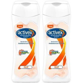 Activex Aktif Antibakteriyel 2x450 ml Duş Jeli