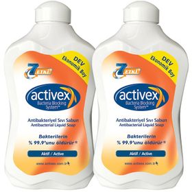 Activex Aktif Koruma 2x1500 ml Çoklu Paket Sıvı Sabun