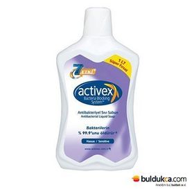 Activex Antibakteriyel 1 lt Sıvı Sabun (3 adet)
