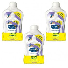 Activex Antibakteriyel 1,5 lt +700 ml 3 Adet Hassas Sıvı Sabun