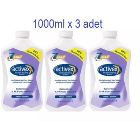 Activex Antibakteriyel 3x1 lt Sıvı Sabun
