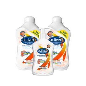 Activex Antibakteriyel Aktif 2x1.5 lt +500 ml Sıvı Sabun