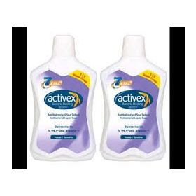 Activex Antibakteriyel Hassas 2x1 lt Sıvı Sabun