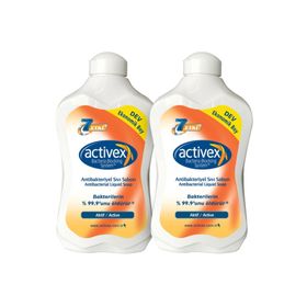 Activex Antibakteriyel Hassas 2x1 lt Sıvı Sabun