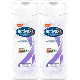 Activex Hassas Antibakteriyel 2x450 ml Duş Jeli