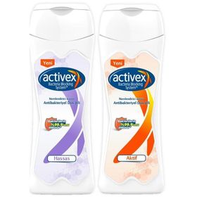 Activex Hassas ve Aktif 2x450 ml Antibakteriyel Duş Jeli