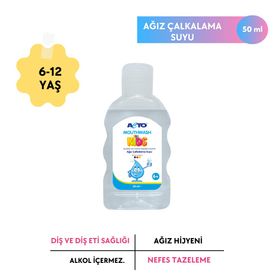 Acto Mouthwash For Kids 50 ml Çocuklar için Ağız ve Diş Bakımı