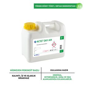 ACTO® OXY AIR Yüksek Düzey 5 L Ortam ve Yüzey Dezenfektanı
