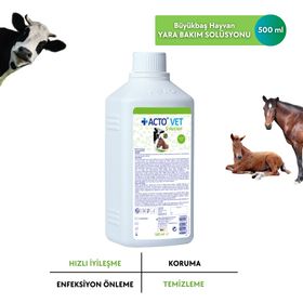 Acto Vet Solution 500 ml Büyükbaş Hayvanlar İçin Yara Bakım Solüsyonu