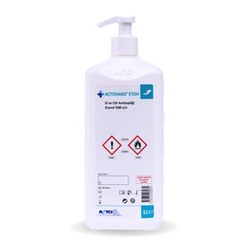 Actohand Etoh 1 lt Etanol %80 V/V El ve Cilt Antiseptiği
