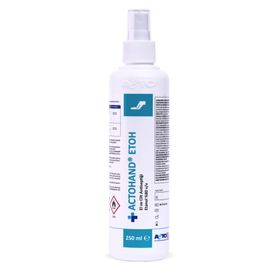 Actohand Etoh 250 ml Etanol %80 V/V El ve Cilt Antiseptiği