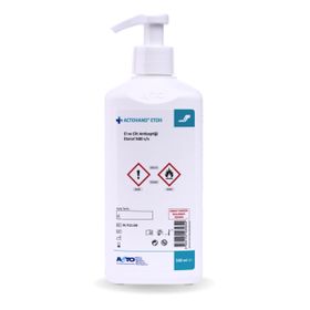 Actohand Etoh ﻿%80 V/V 500 ml El ve Cilt Antiseptiği
