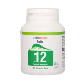 Actomins Dr Schüssler Salze Salts Nr 12 400 Tablet