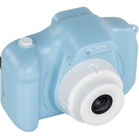 Acton Full HD Dijital Çocuk Fotoğraf Makinesi Mavi - Köpek Silikon Kılıflı